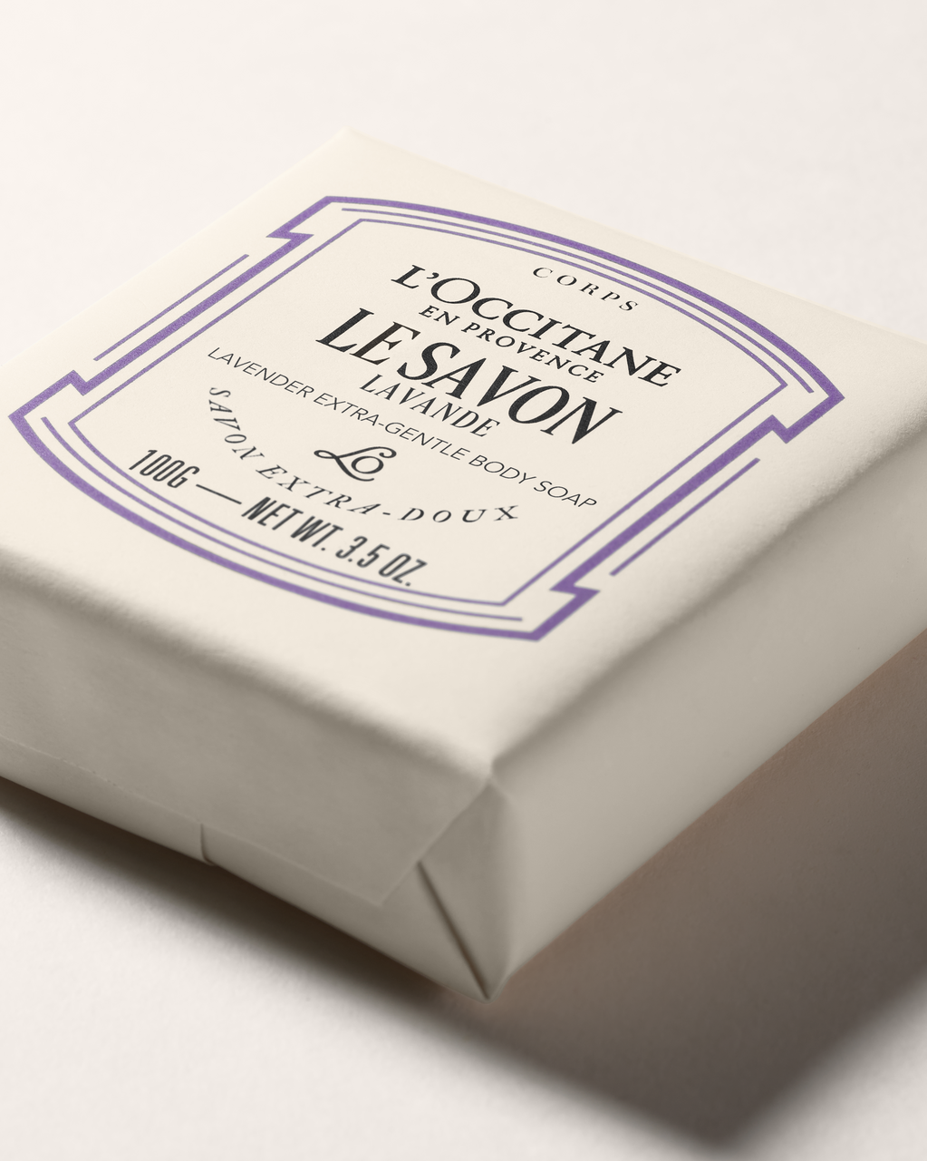 Shea Butter (Karité) Lavender Body Soap - Illustration 3
