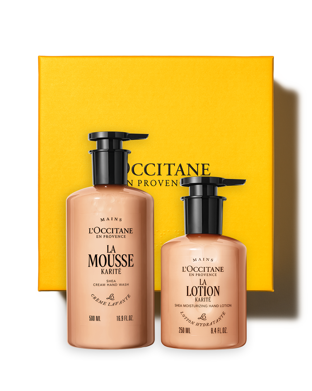 Shea (Karité) Liquid Soap & Lotion Duo - Image 1