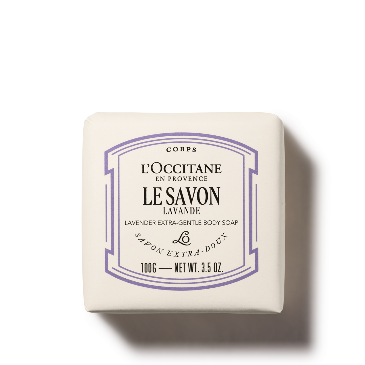 Shea Butter (Karité) Lavender Body Soap - Image 1