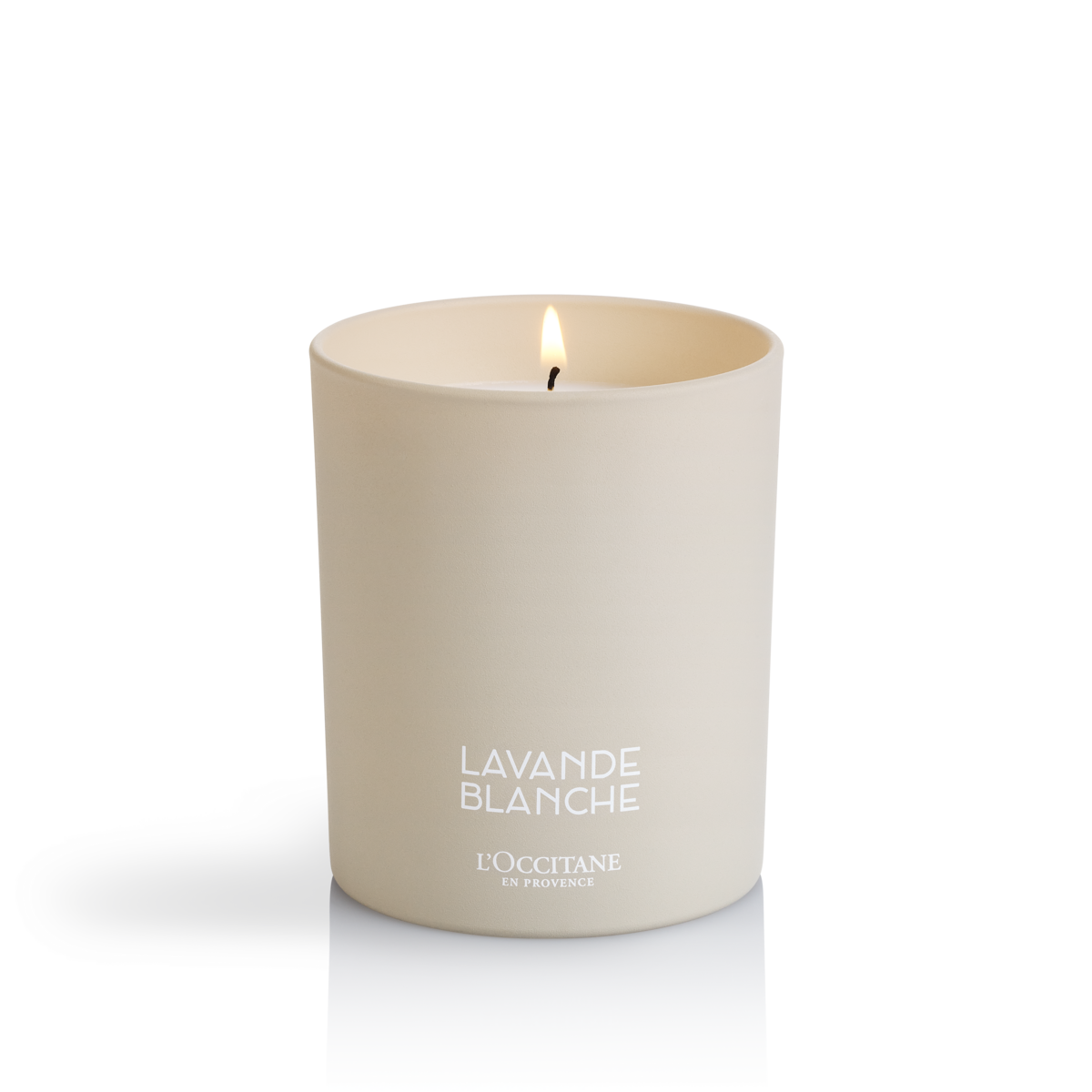 White Lavender Candle - Illustration 3