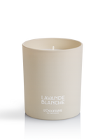White Lavender Candle - Illustration 1
