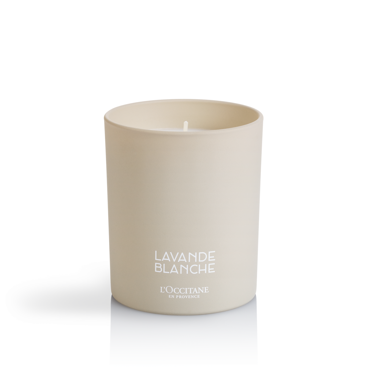 White Lavender Candle - Illustration 1