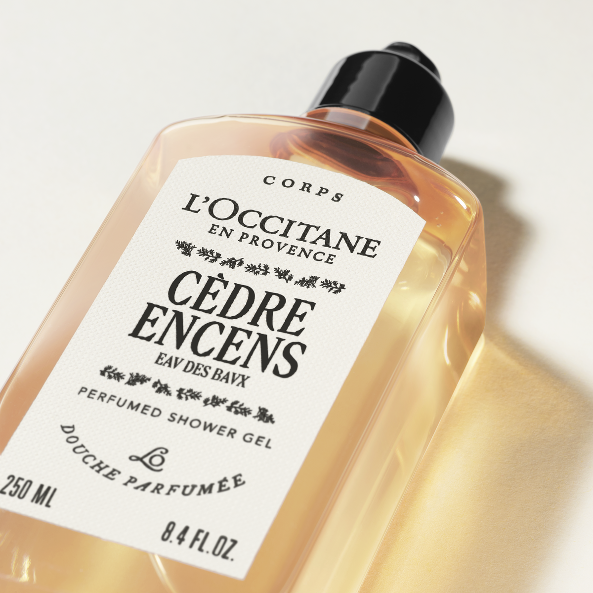 Cèdre Encens (Eau des Baux) Perfumed Shower Gel - Illustration 2