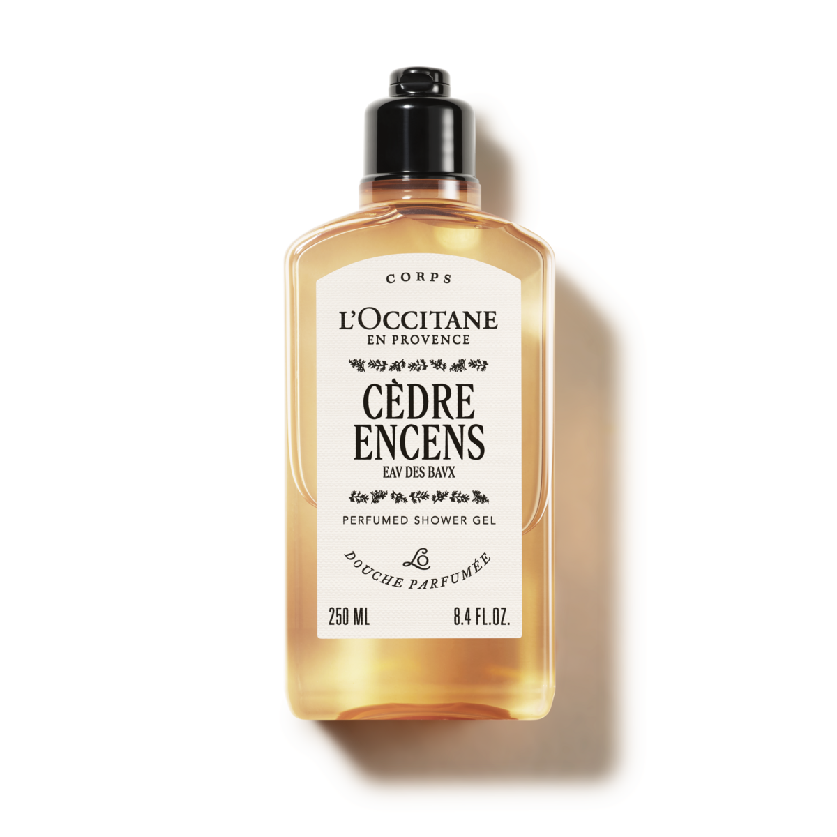 Cèdre Encens (Eau des Baux) Perfumed Shower Gel - Illustration 1