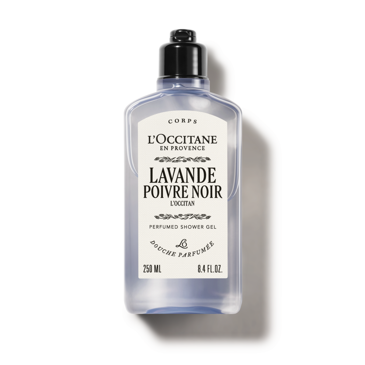 Lavande Poivre Noir (L'Occitan) Perfumed Shower Gel - Illustration 1
