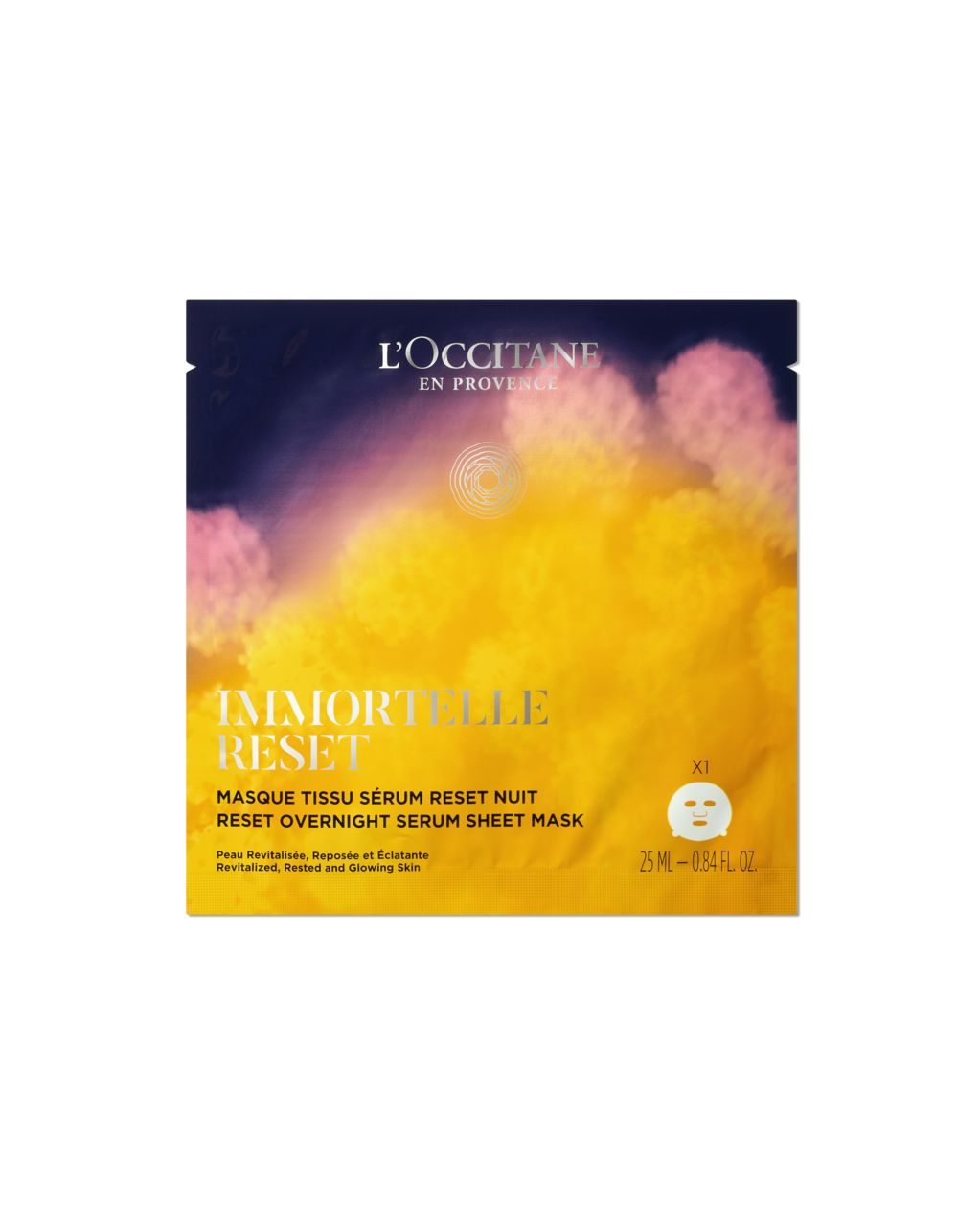 Immortelle Reset Overnight Serum Sheet Mask - Image 1