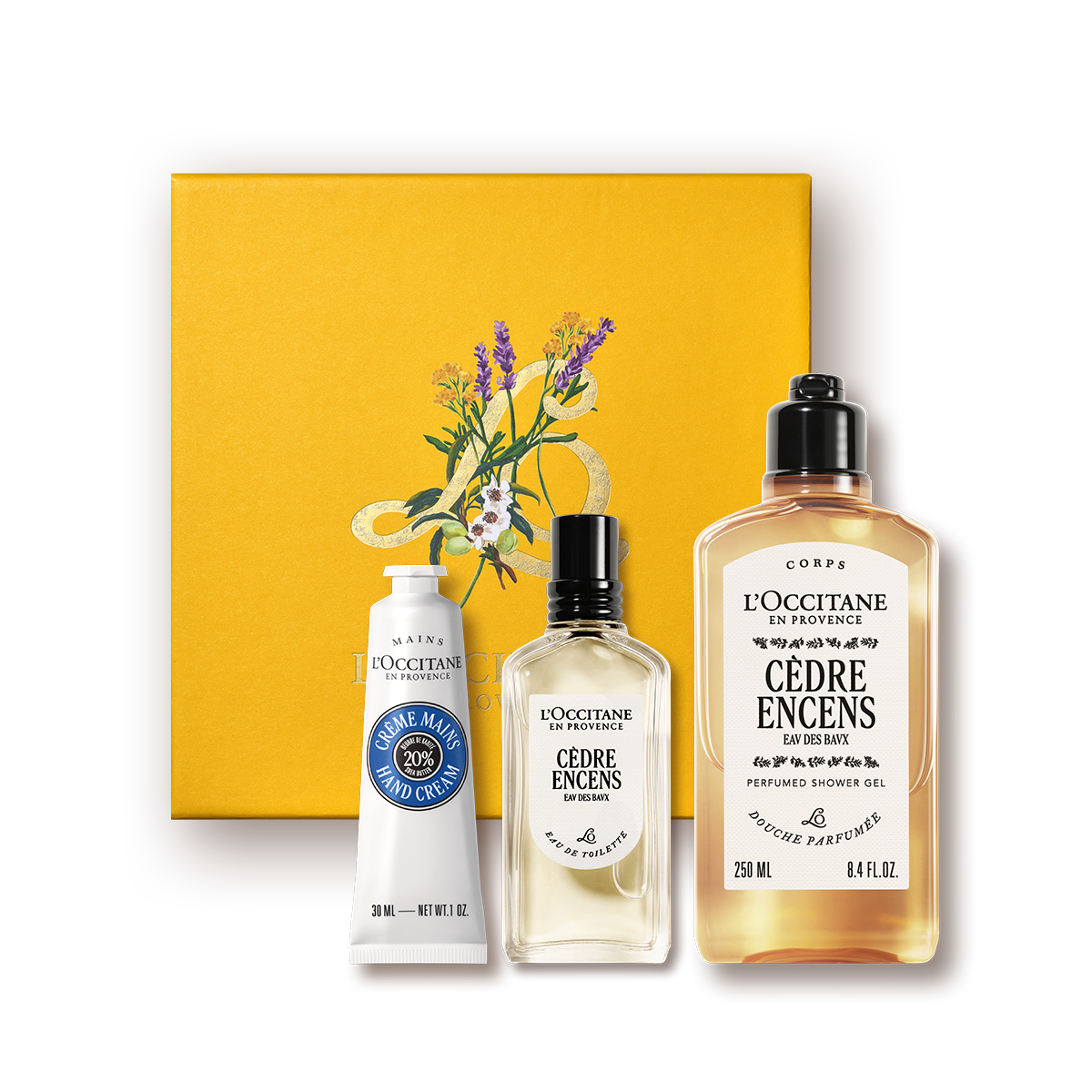 Cedré Encens (Baux) Perfume Set - Image 1