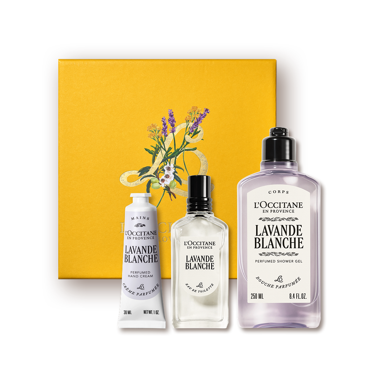 Lavande Blanche Perfume Set - Illustration 1